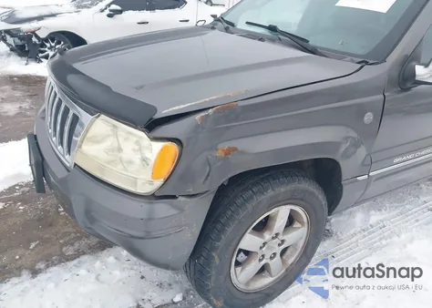 2004 Jeep Grand Cherokee Overland из США, поврежденный, VIN 1J8GW68J64C352364